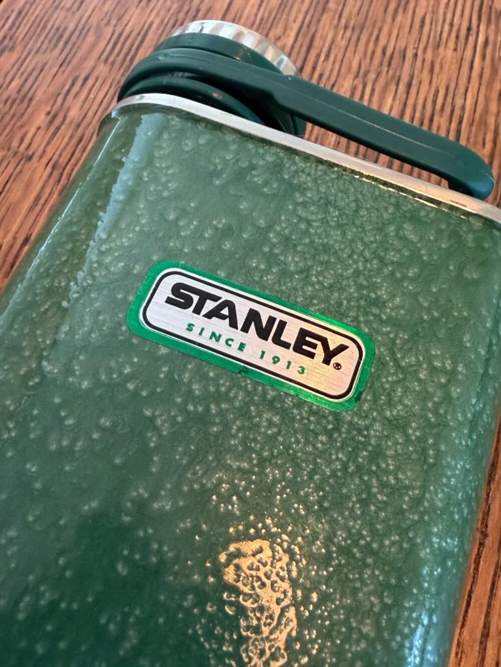 Stanley Stainless Steel Flask - 8 oz., Green